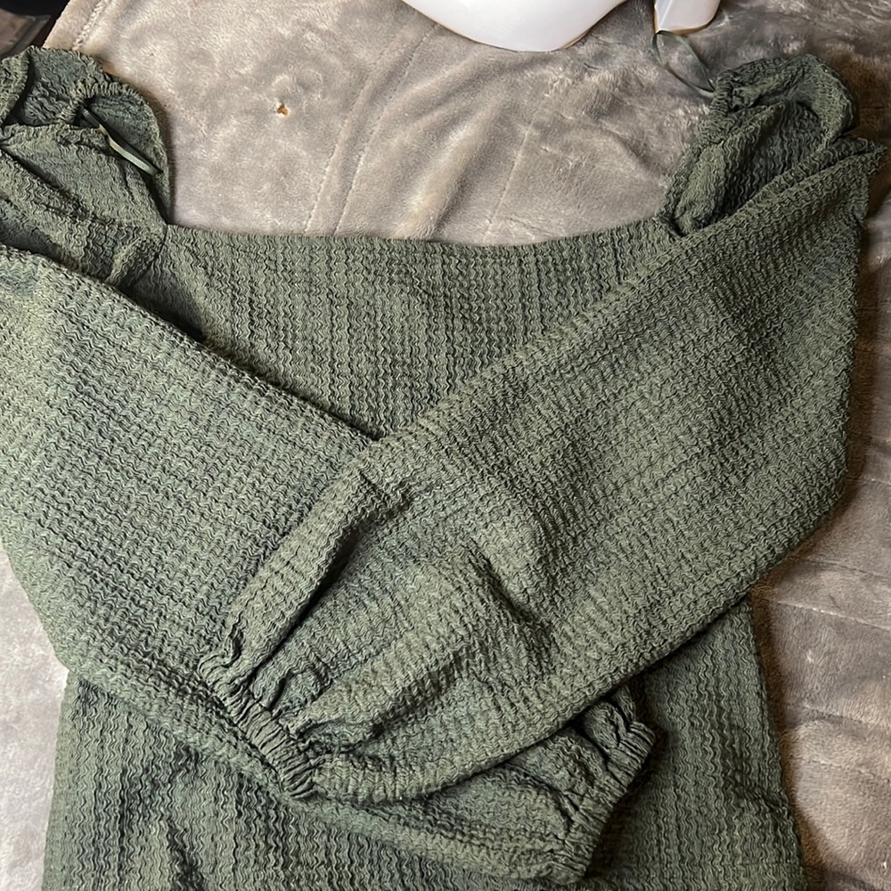 Dark Green blouse 😍